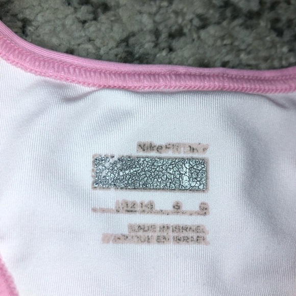 Nike Fit Dry Pink Sports Bra Size Large - Picture 6 of 9